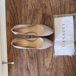 Casadei,10B,Tan color,Leathe,Made in Italy